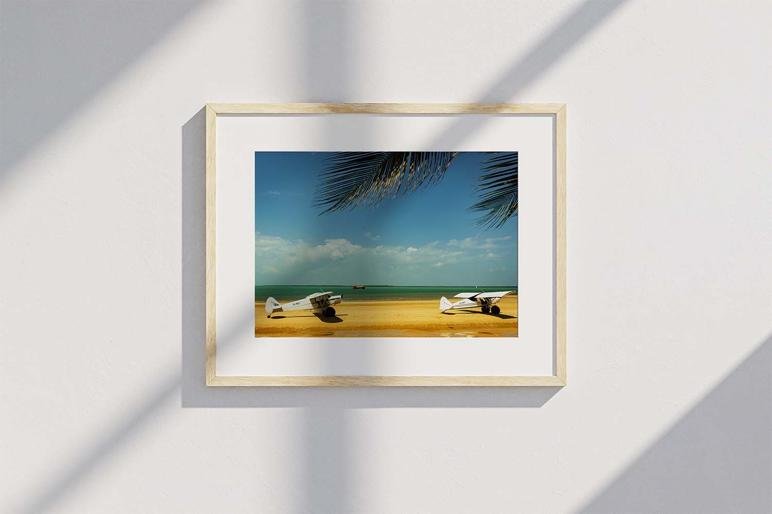 Planes on a Beach.